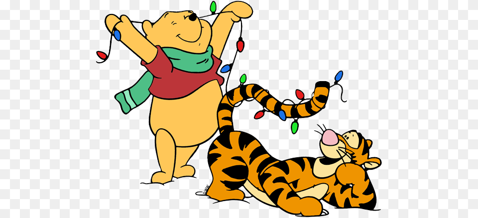 Winnie The Pooh Christmas Clip Art Disney Clip Art Galore, Cartoon, Animal, Kangaroo, Mammal Png Image