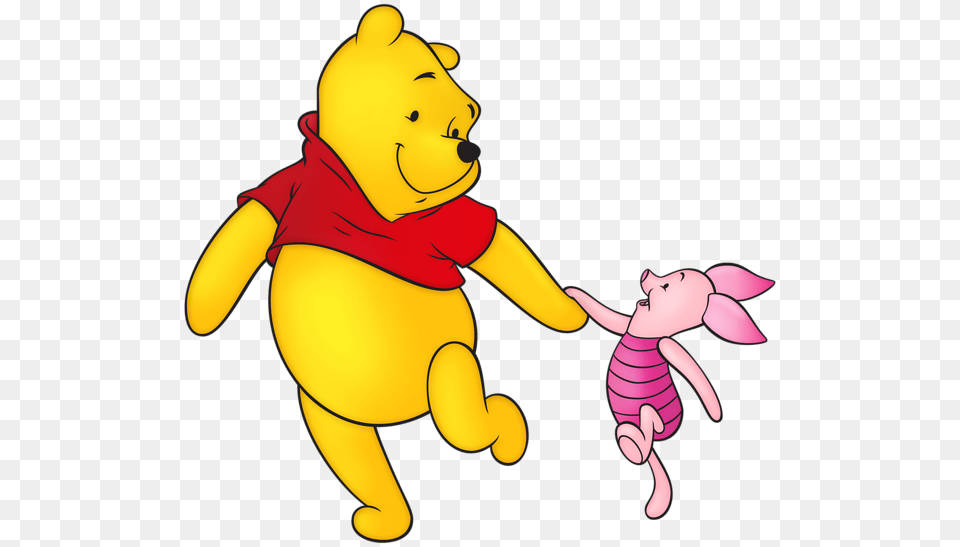 Winnie The Pooh Clip Art Border, Cartoon, Animal, Bear, Mammal Free Transparent Png