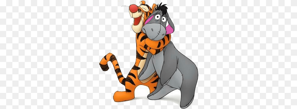 Winnie The Pooh Clipart Big Hug, Book, Comics, Publication Png Image