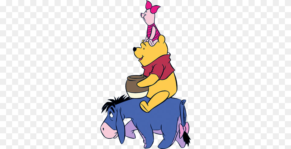 Winnie The Pooh Clipart Eeyore Winnie The Pooh Piglet And Eeyore, Cartoon, Person Free Png