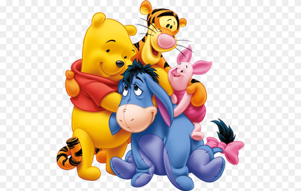 Winnie The Pooh Clipart Hugging, Baby, Person, Face, Head Free Transparent Png