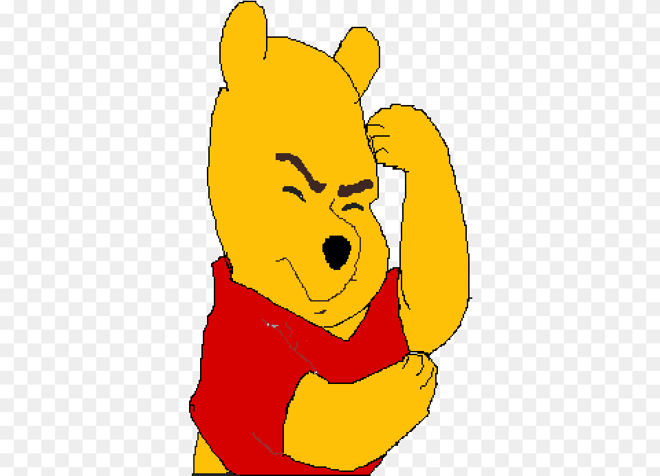 Winnie The Pooh Clipart Think, Baby, Person, Face, Head Png