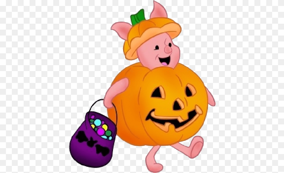Winnie The Pooh Clipart Winnie Pooh En Halloween, Baby, Person, Food, Plant Free Png