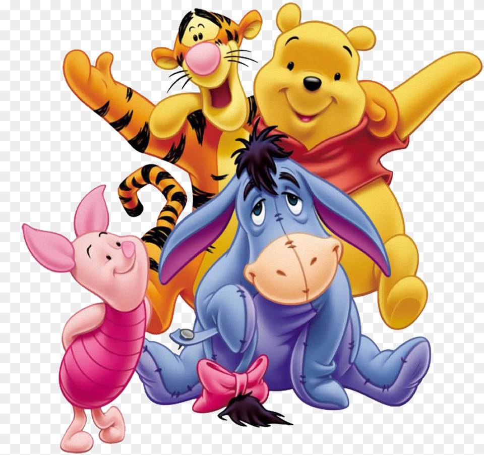 Winnie The Pooh Crew, Book, Comics, Publication, Cartoon Free Png Download
