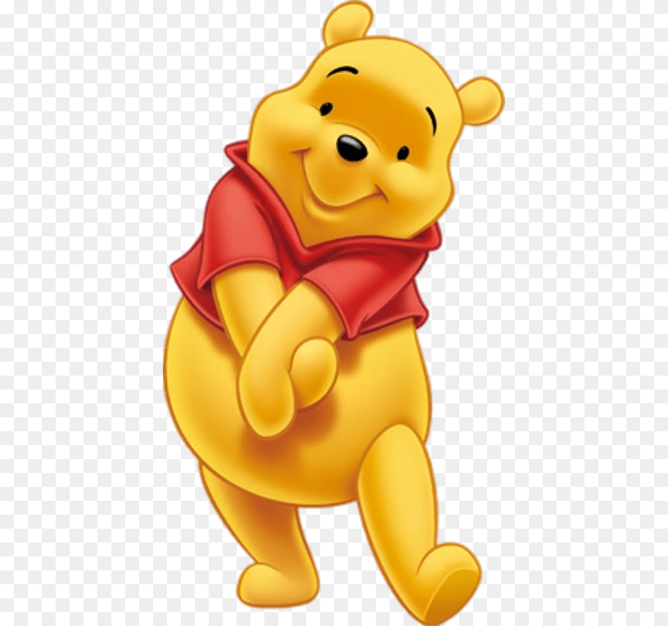 Winnie The Pooh Cute Pose, Toy, Plush Png Image