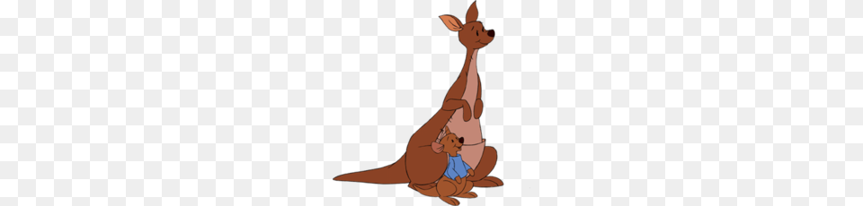 Winnie The Pooh Kanga And Roo, Animal, Kangaroo, Mammal Free Png Download