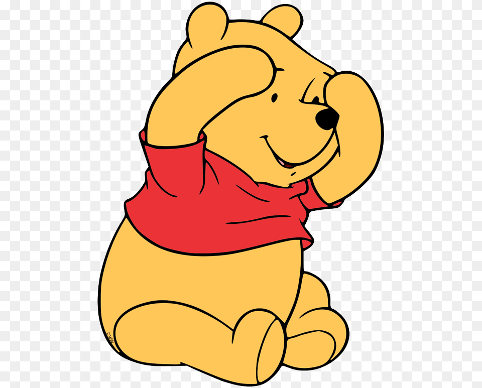 Winnie The Pooh Peek A Boo, Baby, Person, Cartoon, Teddy Bear Free Png Download