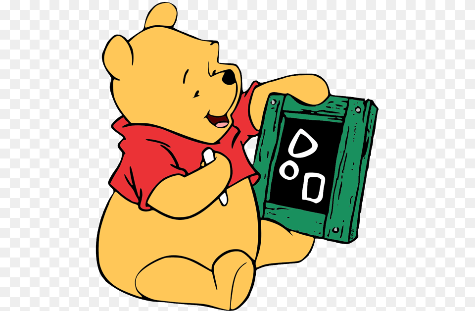 Winnie The Pooh Teacher, Baby, Person, Face, Head Png Image
