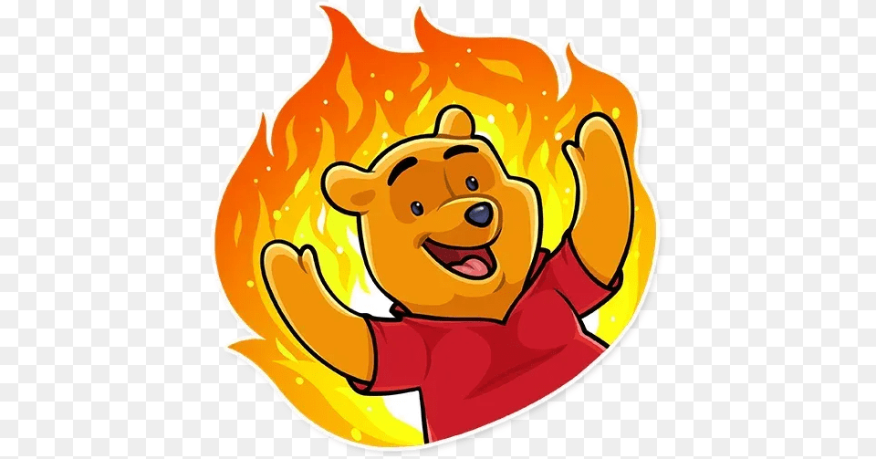 Winnie The Pooh Whatsapp Stickers Stickers Cloud Happy Free Png