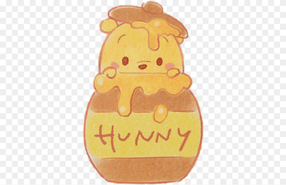Winniethepooh Winnie The Pooh Honeypot Honey Baby, Birthday Cake, Cake, Cream, Dessert Free Transparent Png