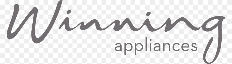 Winning Appliances Logo, Handwriting, Text Free Png