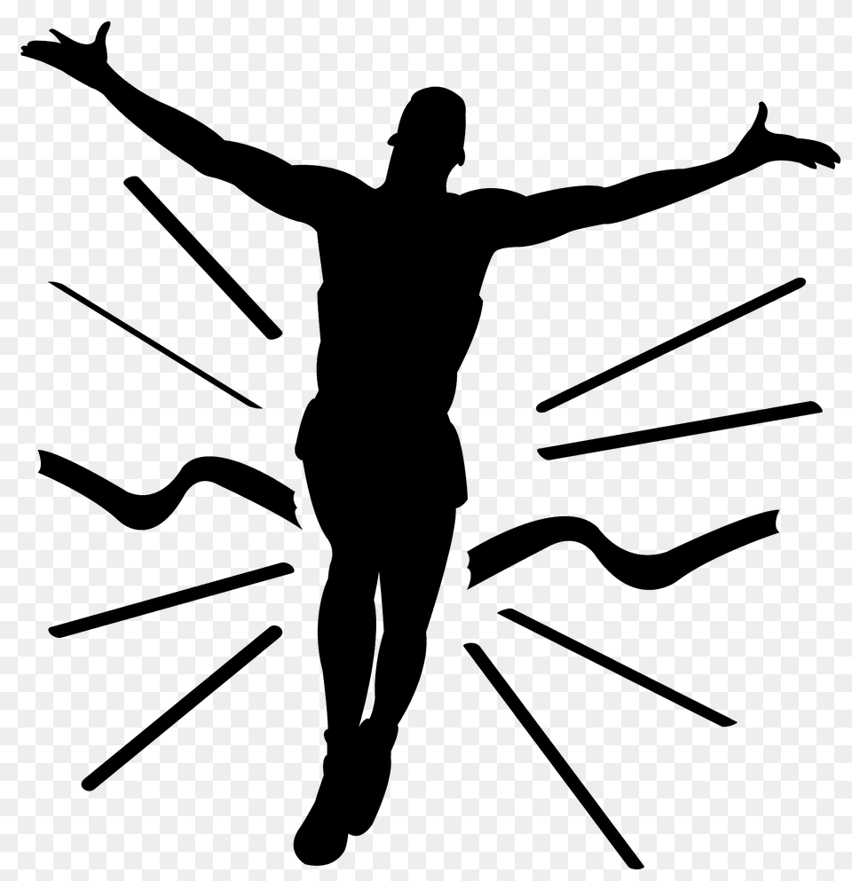 Winning Silhouette, Person, Dancing, Leisure Activities Free Png