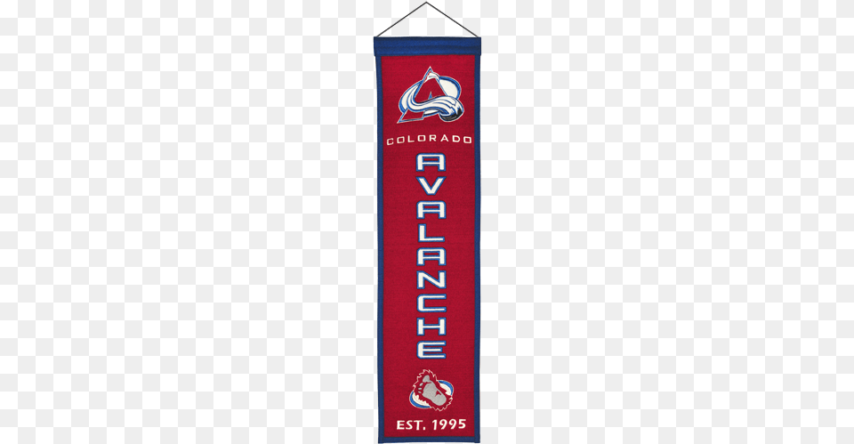 Winning Streak Colorado Avalanche Nhl Heritage Banner, Home Decor, Bottle Png Image