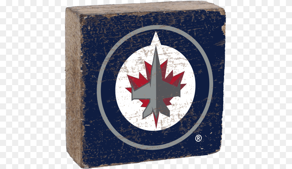 Winnipeg Jets Rustic Block Winnipeg Jets Logo 2011, Symbol Free Png Download