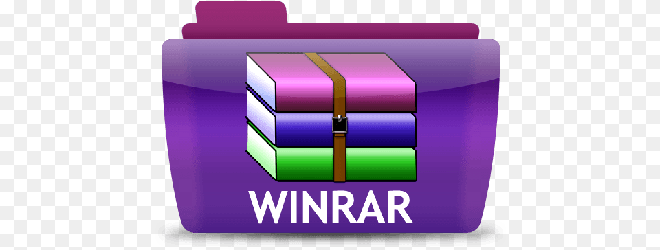 Winrar Software Winrar Icon, Purple, Mailbox Free Png