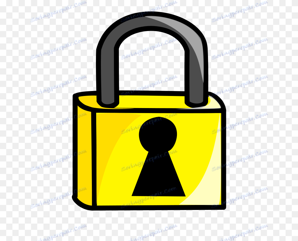 Winrar Transparent Background Padlock Clipart Png