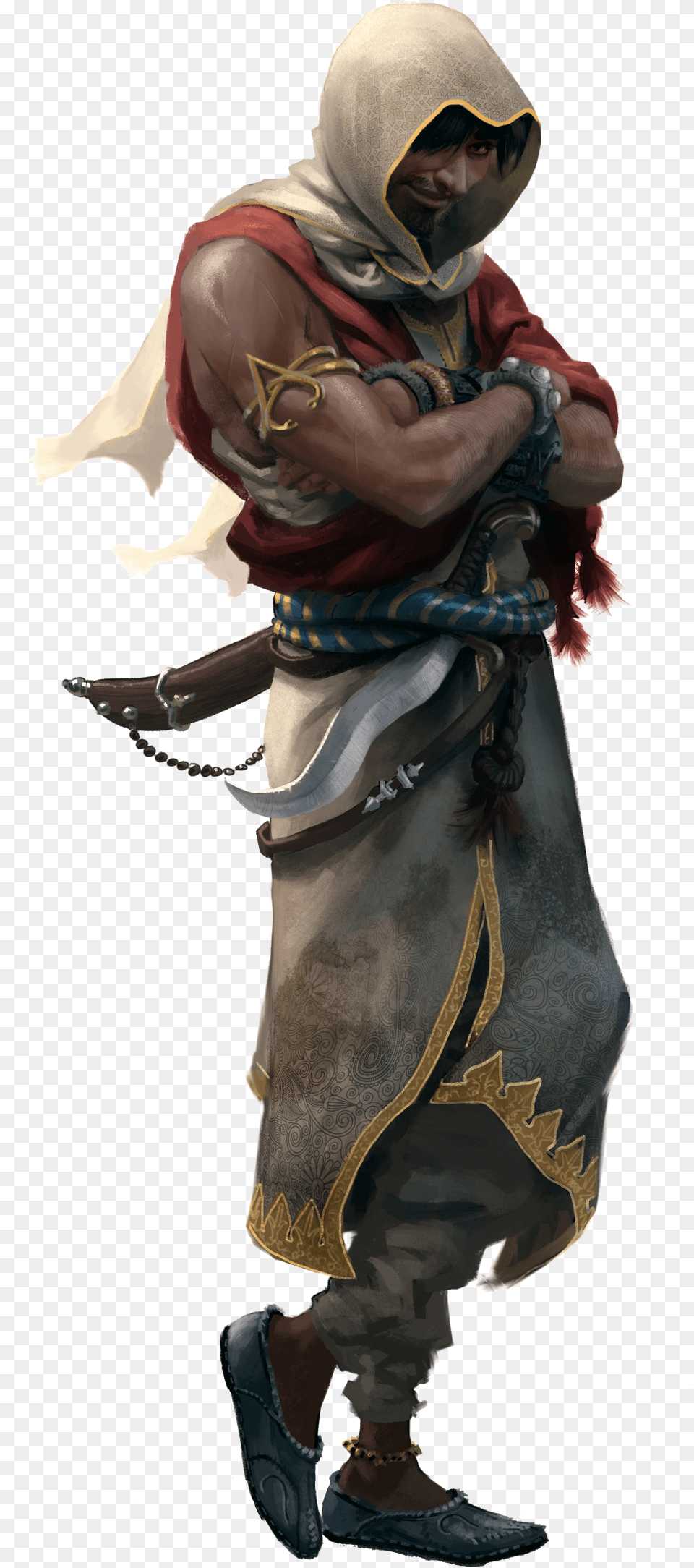 Winsel Assassin39s Creed Chronicles India Character, Clothing, Coat, Lab Coat, Person Free Png Download