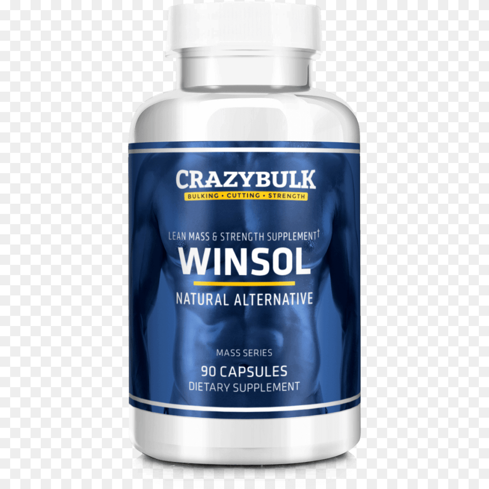 Winsol Crazy Bulk Winsol, Bottle, Shaker Free Transparent Png