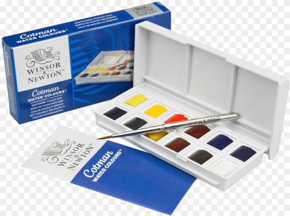 Winsor And Newton Cotman Water Colour Sketcher S Pocket Winsor Amp Newton Cotman, Paint Container, Palette Free Png Download