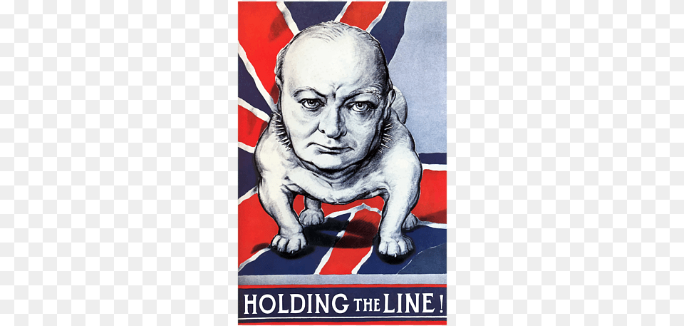 Winston Churchill Propaganda Poster, Advertisement, Baby, Person, Art Free Png Download