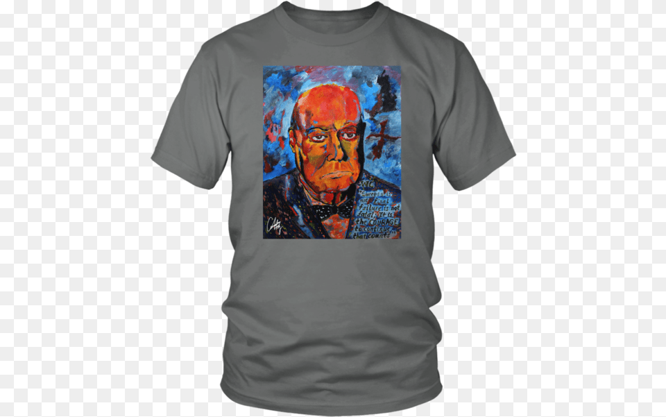 Winston Churchill T Shirt Unisex Tee Democratic Party Republican Party Keg, Clothing, T-shirt, Adult, Male Free Transparent Png