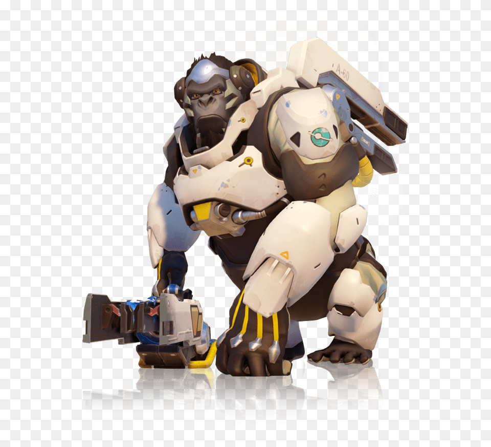 Winston Full Body, Robot, Toy, Face, Head Free Png