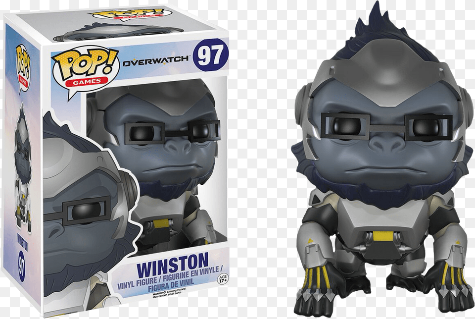 Winston Overwatch, Toy, Helmet, Robot Free Transparent Png