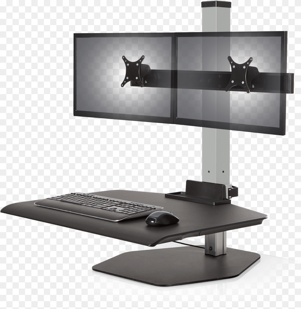 Winston Sit Stand, Computer, Pc, Furniture, Electronics Free Transparent Png