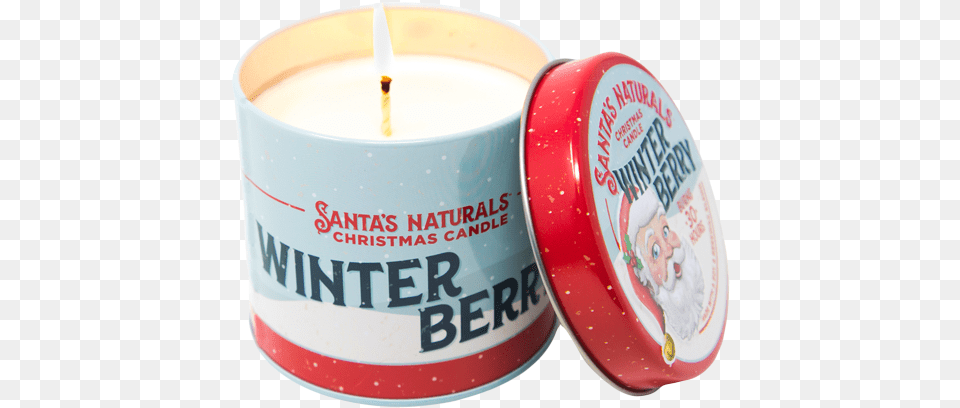 Winter Berry Christmas Candle Simple Naturals Christmas Candles, Cup Free Png