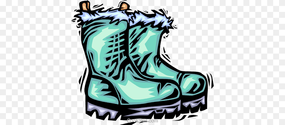 Winter Boots Royalty Vector Clip Art Illustration, Boot, Clothing, Footwear, Cowboy Boot Free Png Download