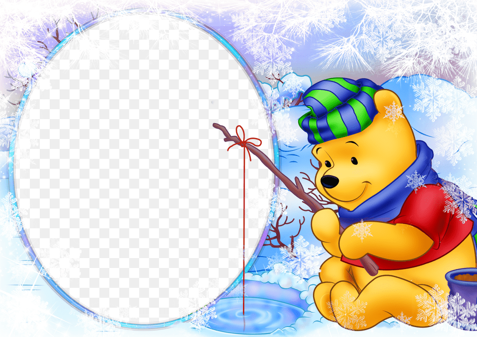 Winter Border Winnie The Pooh Powerpoint Backgrounds, First Aid Png Image