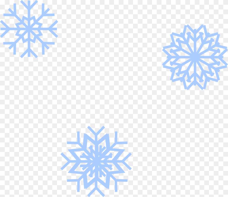 Winter Clipart Flake, Nature, Outdoors, Snow, Snowflake Png Image