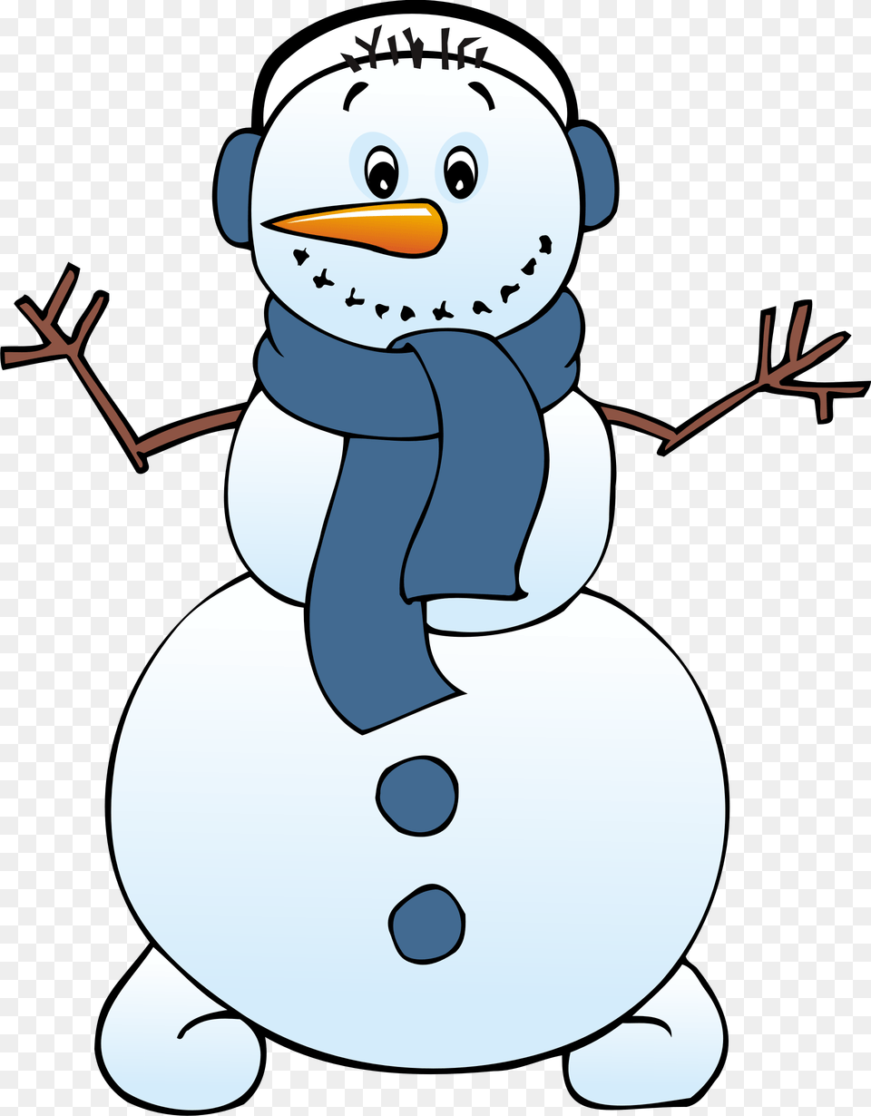 Winter Clipart Snowman, Nature, Outdoors, Snow Free Png