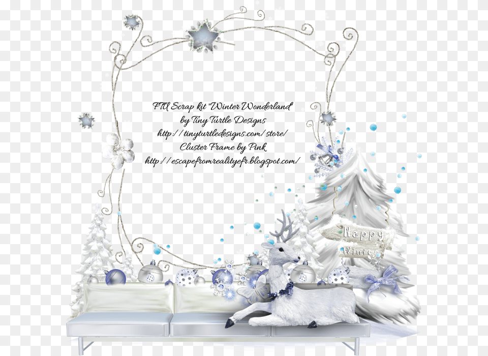 Winter Cluster Frames, Accessories, Christmas, Christmas Decorations, Festival Free Png Download