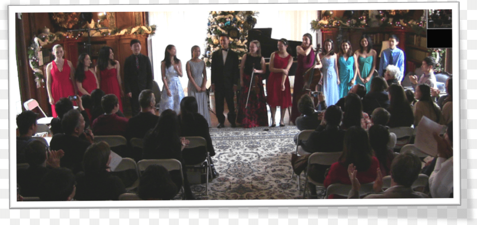 Winter Concert Featuring Ycm Ensembles, Formal Wear, Clothing, Dress, Person Free Png Download