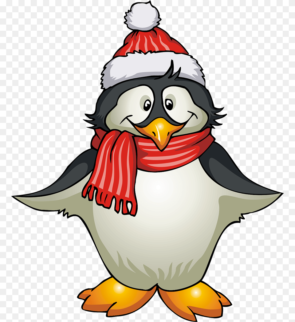 Winter Forest Animals Clipart, Animal, Bird, Penguin, Puffin Free Png