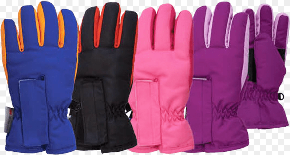 Winter Gloves Ski Kids Taslon Velcro Glove Ages 2 Winter Gloves For Kidz, Baseball, Baseball Glove, Clothing, Sport Png Image