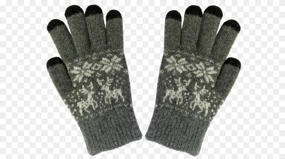 Winter Gloves Transparent Background, Clothing, Glove, Knitwear Png Image