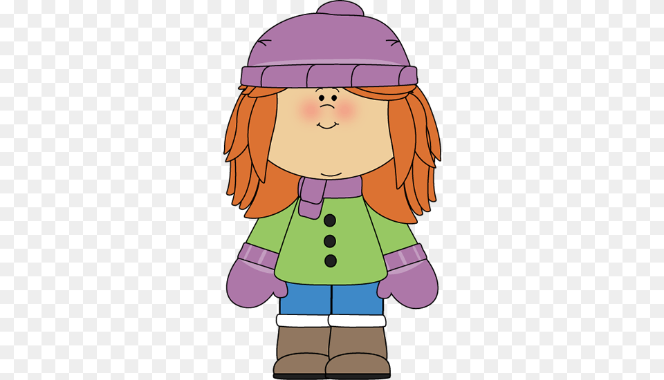 Winter Hair Cliparts, Baby, Person, Cartoon, Clothing Free Transparent Png