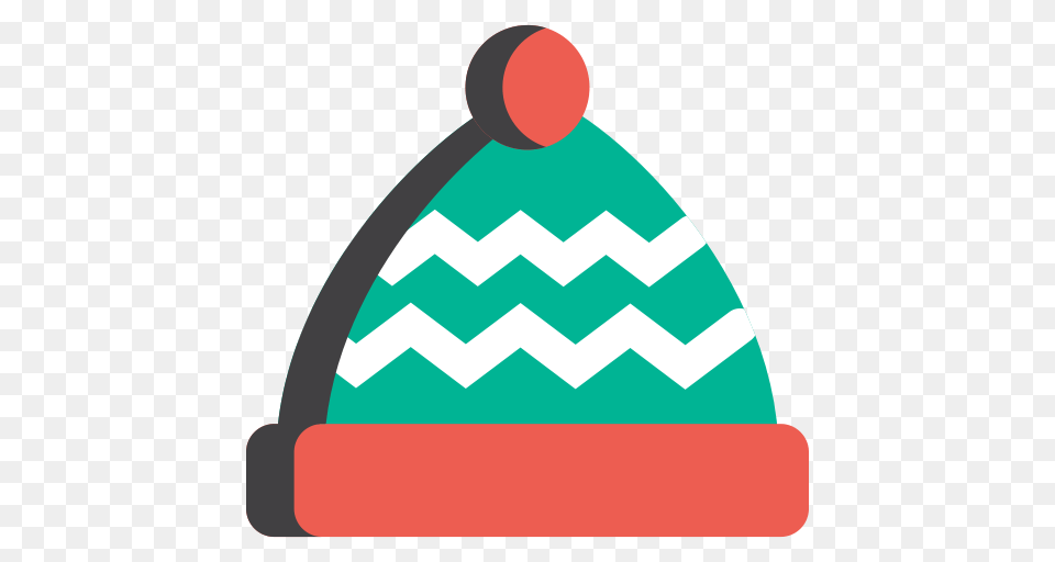 Winter Hat Icon With And Vector Format For Unlimited, Triangle, Food, Sweets, Clothing Free Png
