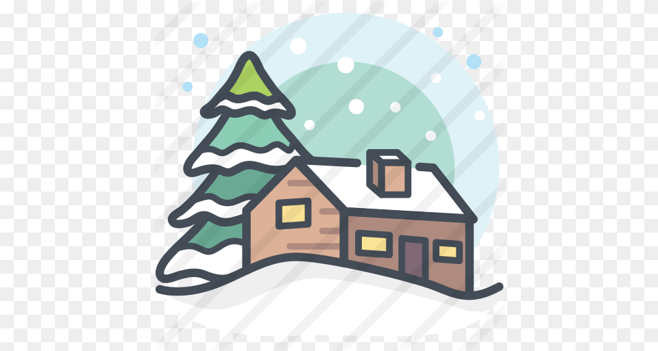 Winter Holidays Icons Christmas Day, Outdoors, Nature, Architecture, Housing Png