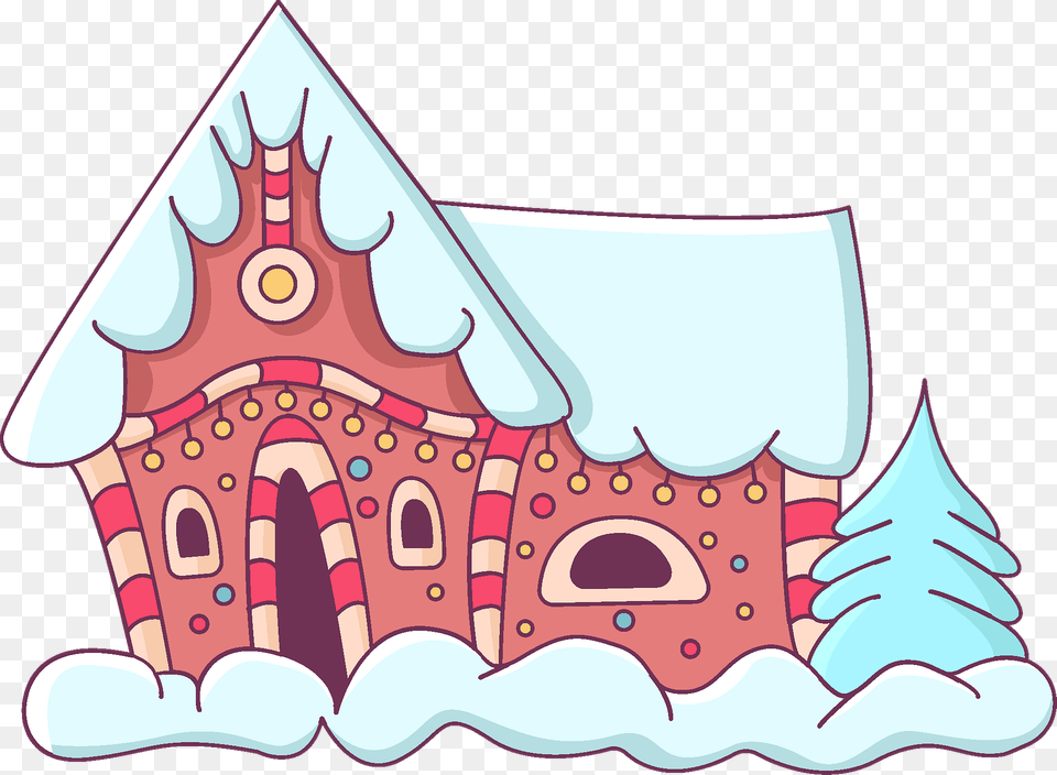 Winter House Clipart, Ice, Nature, Outdoors Png