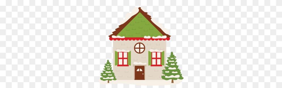 Winter House Wintersticker, Food, Sweets, Cookie, First Aid Free Png Download