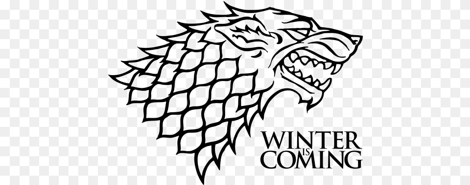 Winter Is Coming Winter Is Coming Throw Blanket, Gray Free Png Download