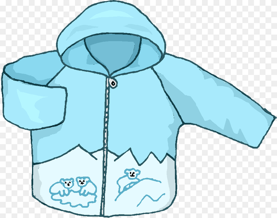 Winter Jacket Clipart, Clothing, Coat, Hood, Sweater Free Png Download
