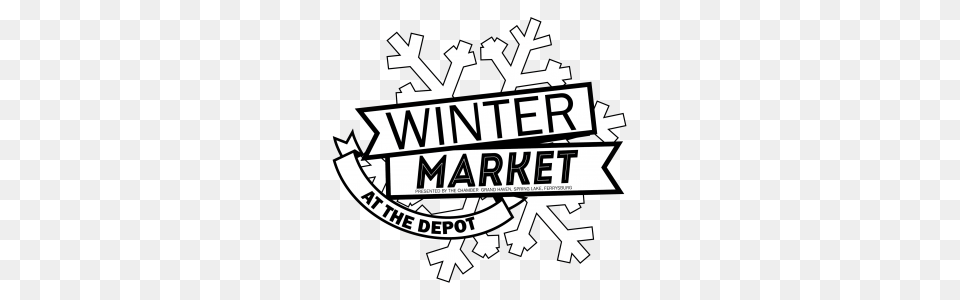 Winter Market, Logo, Emblem, Symbol, Outdoors Png