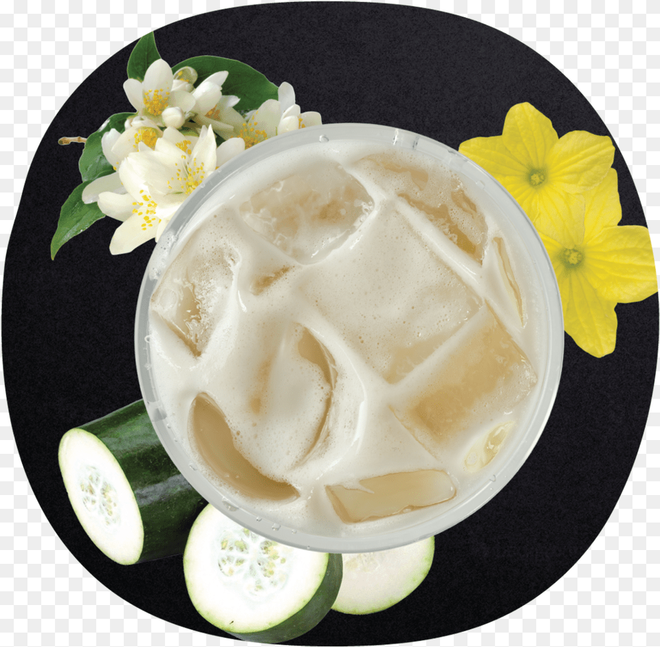 Winter Melon Green Milk Tea Front Amoretti Jasmine Edible Perfume Spray 25 Oz, Cucumber, Food, Plant, Produce Png