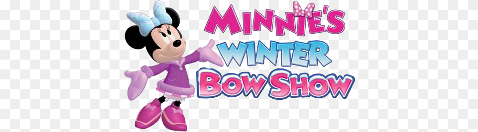 Winter Mickey Mouse Clubhouse Minnie Bow Show Clipart Mickey Mouse Clubhouse Minnie39s Winter Bow Show Dvd, Purple, Book, Comics, Publication Free Transparent Png