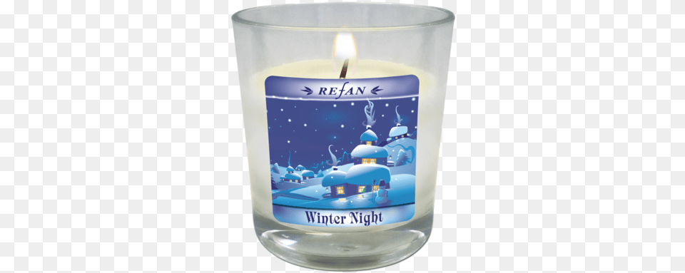 Winter Night Candle Free Png Download