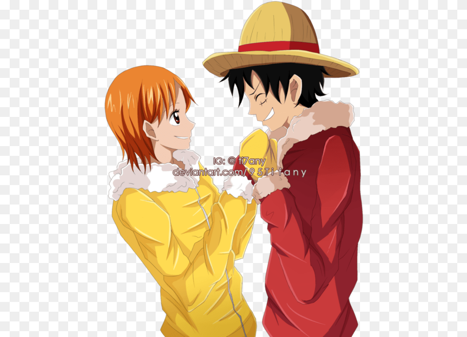 Winter Onepiece Nami, Adult, Publication, Person, Female Png Image